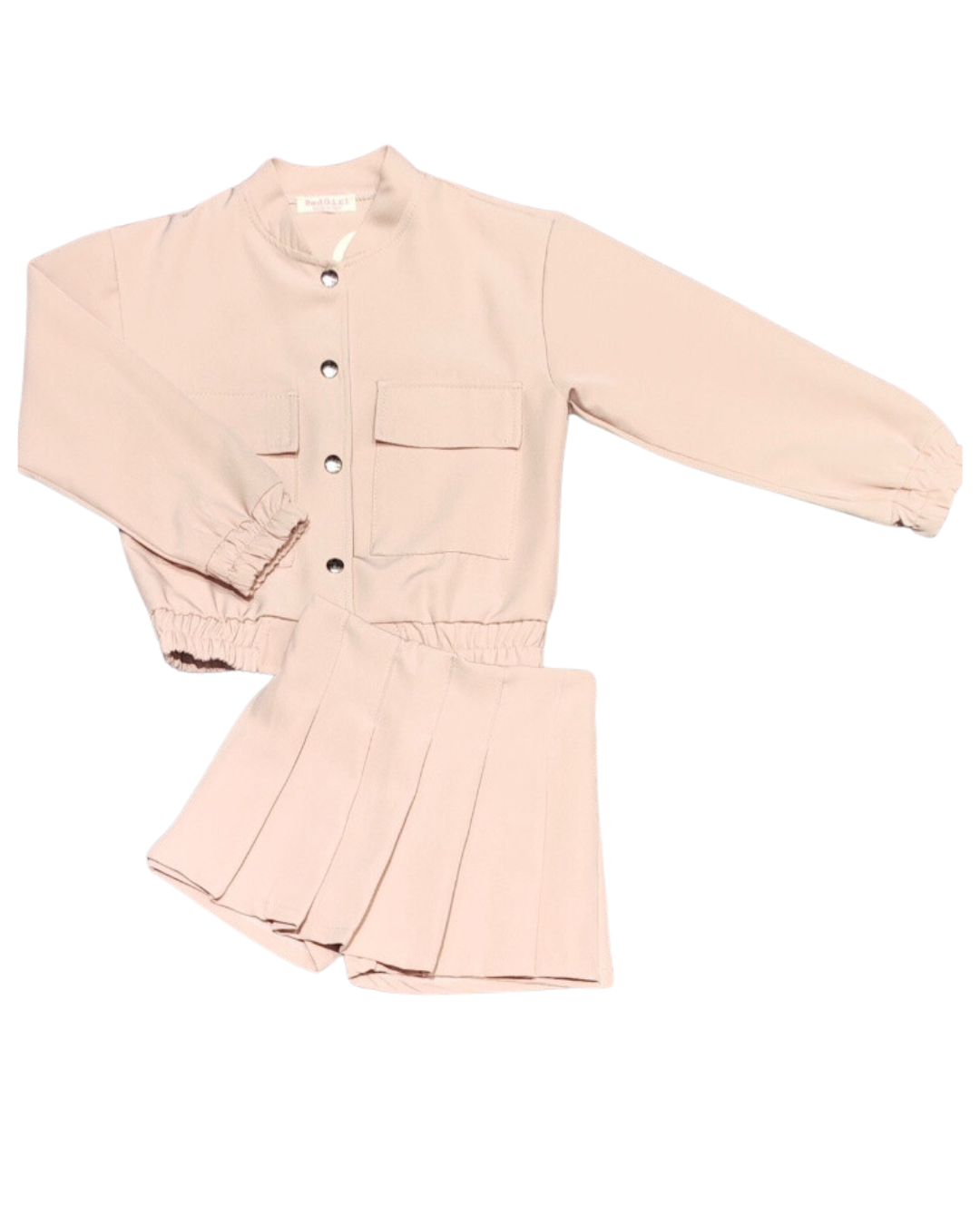 Dream Set 2-delig roze - Trendy meisjeskleding close up