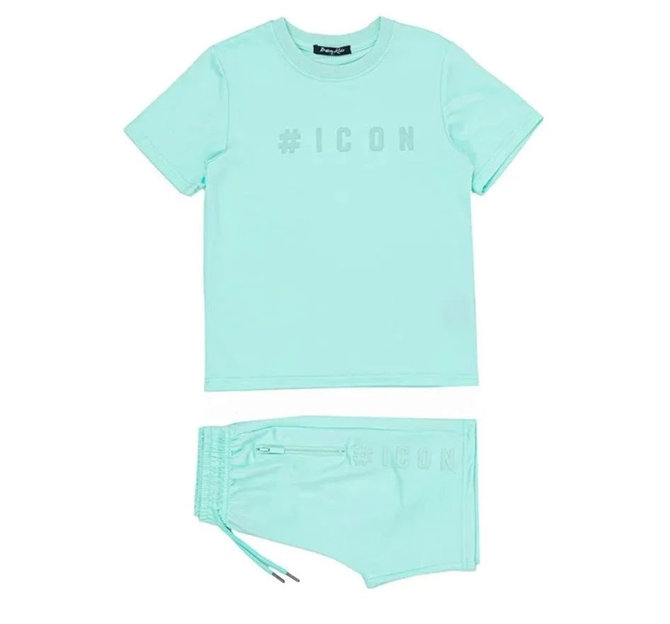 Icon Zomer Set - Hoogwaardige Kleding voor Jongens groen