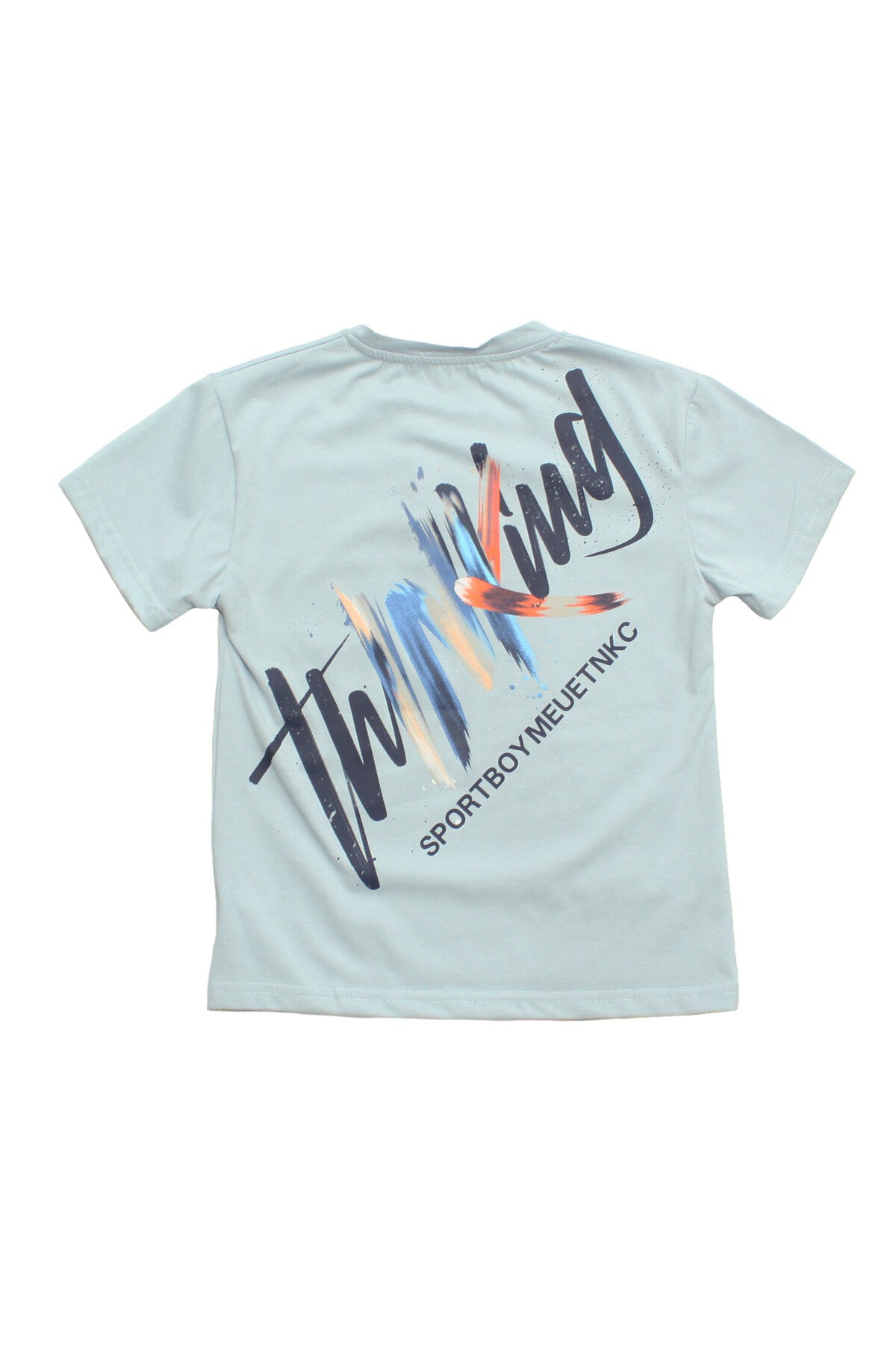Thinking Sets 2-delig - Stoere en Trendy Kindermode voor Jongens blauw t-shirt