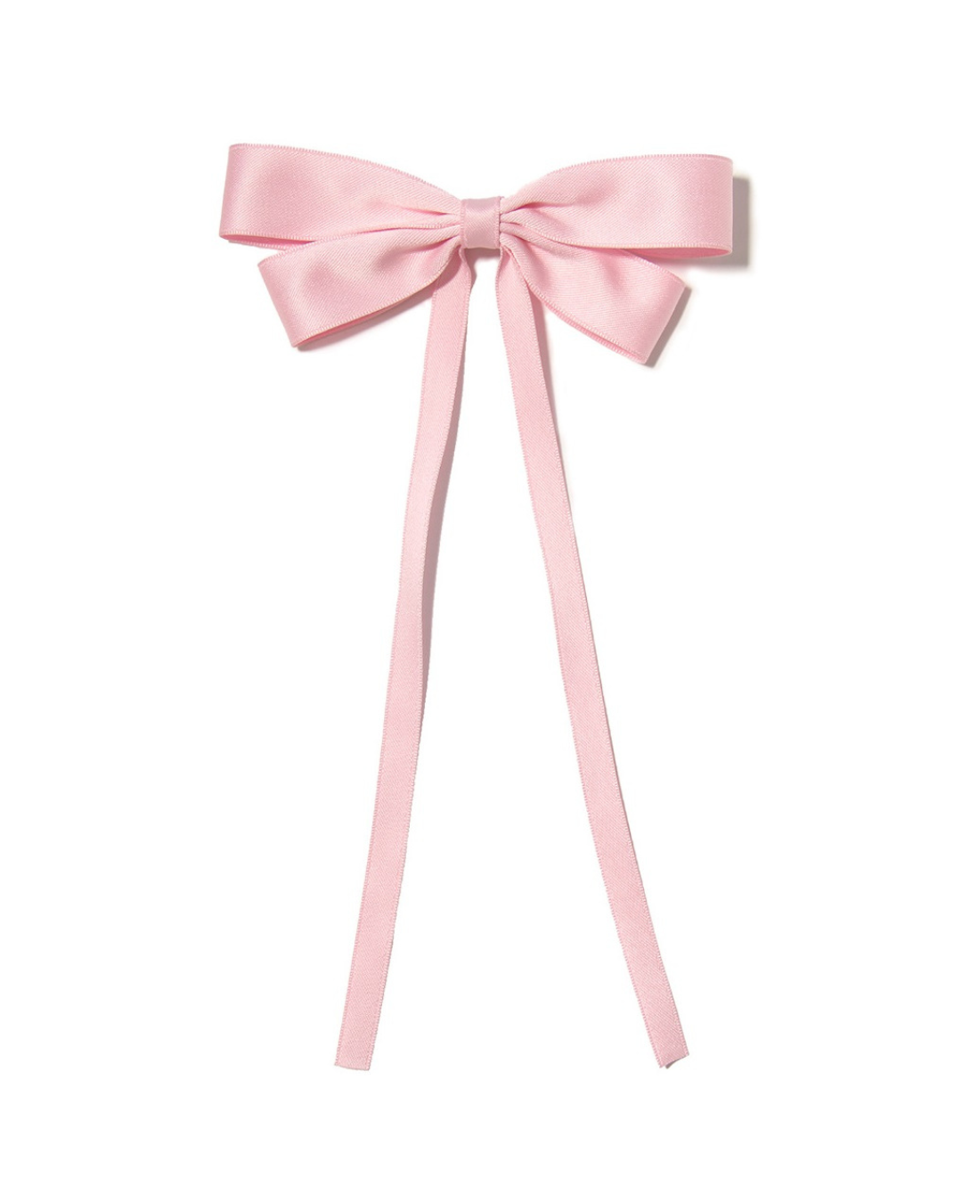 Satijnen Haarclip Strik rose