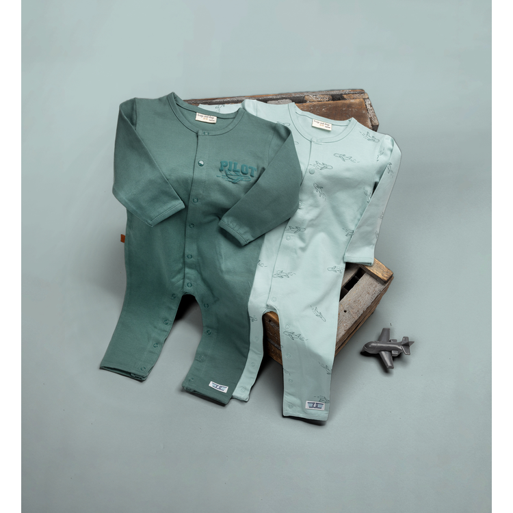 Pilot Club baby onesie piloot | Zeekijn