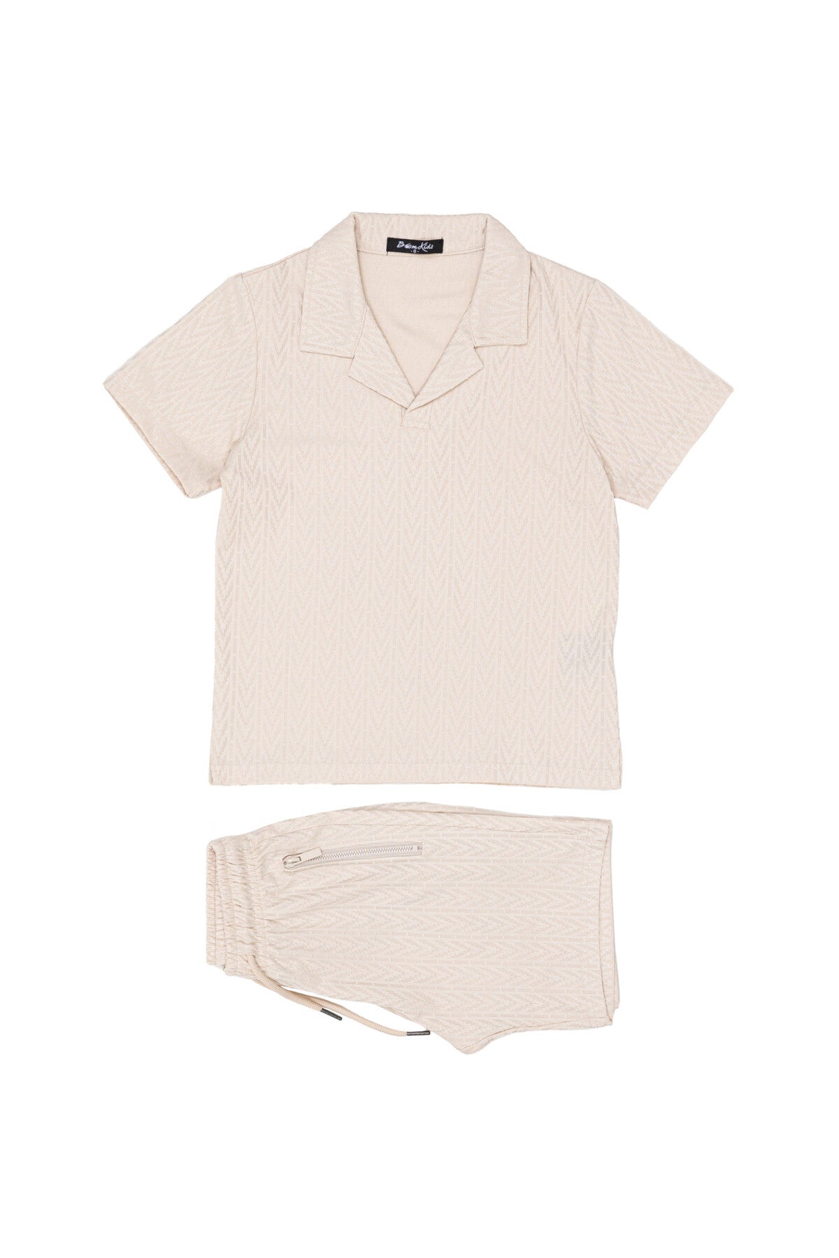 Stoere Zomer Set voor Jongens - Sun Ibiza Set 2-delig beige