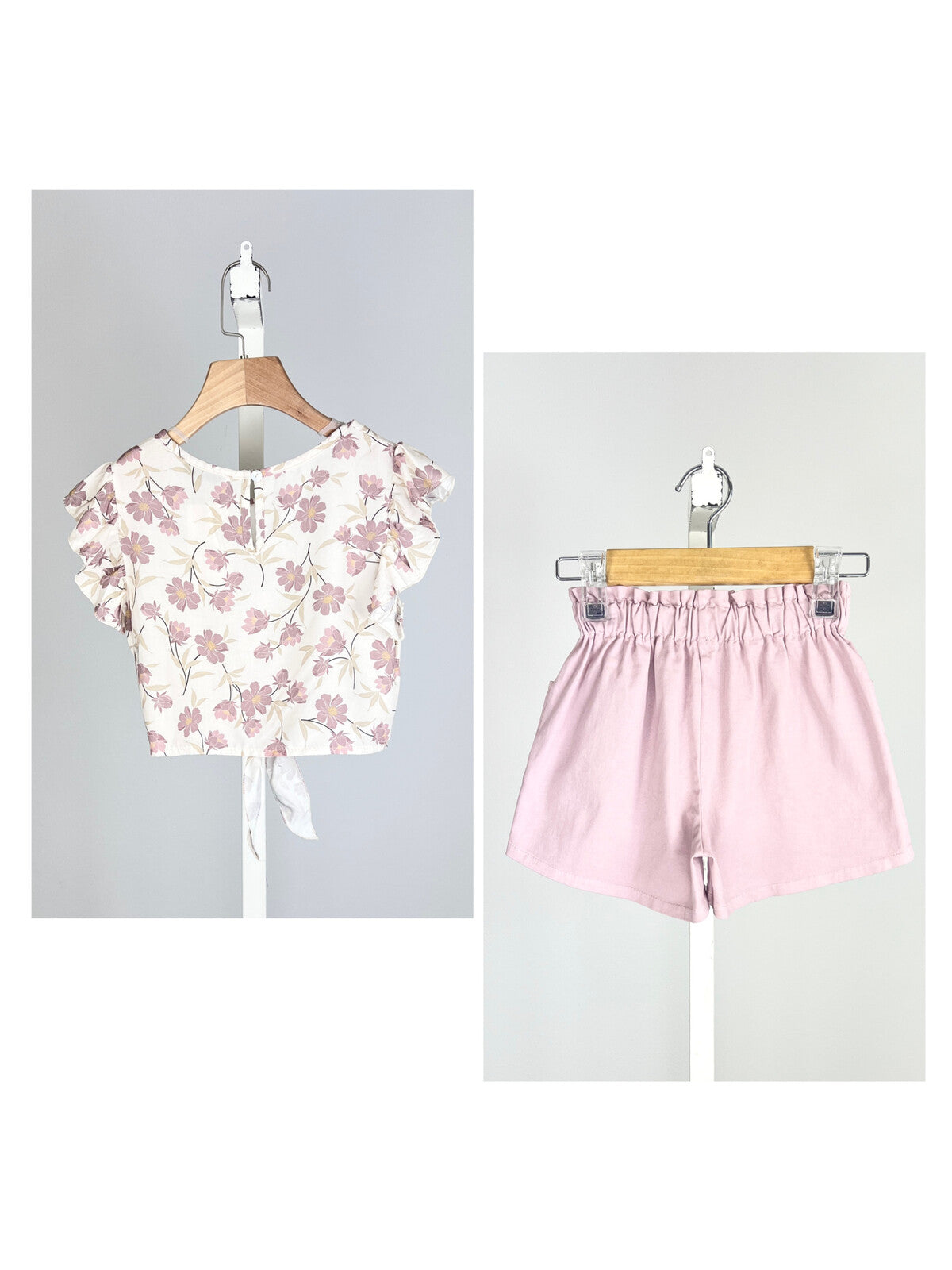Flower Pink Set - Zomers setje voor meisjes