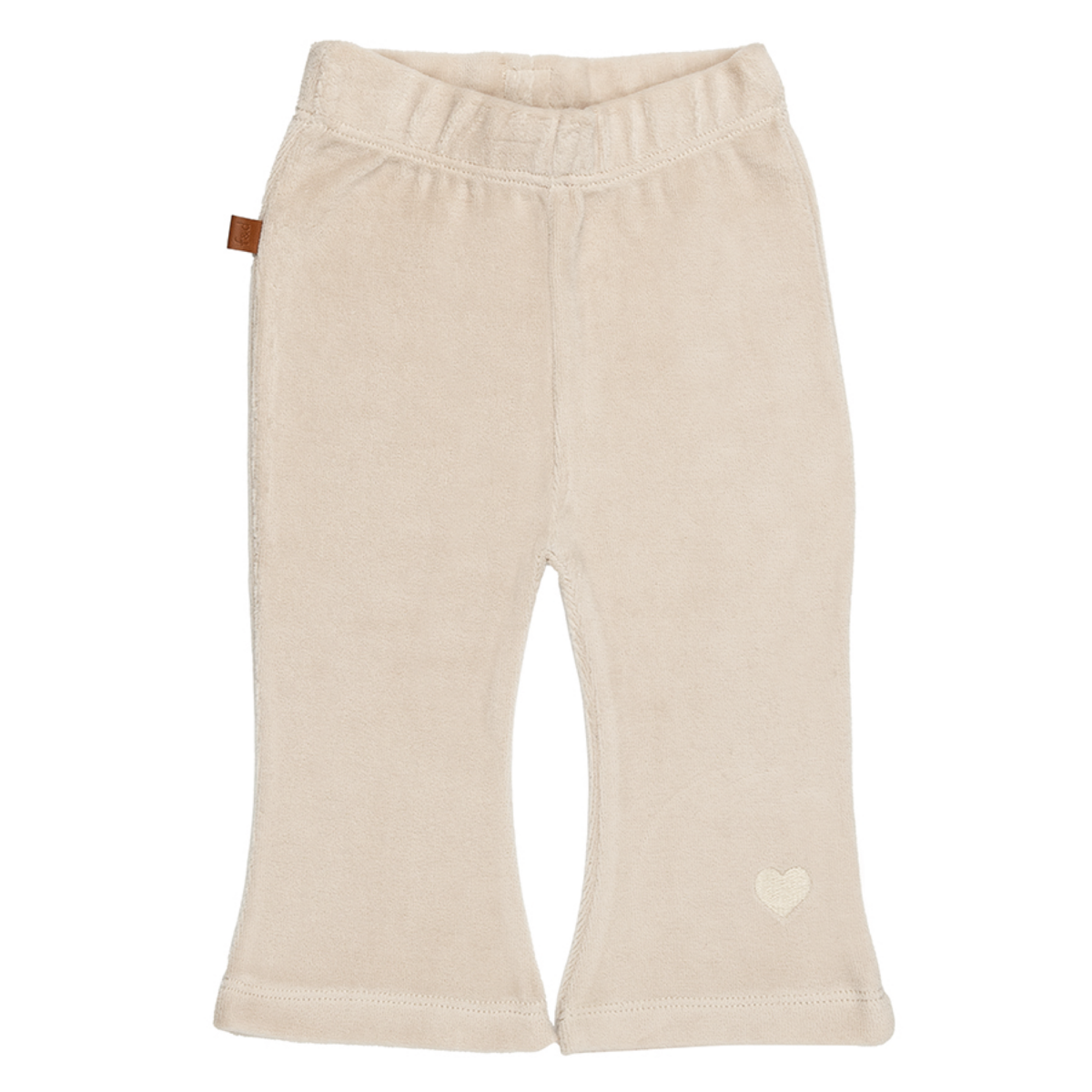 Volg je hart Kids Velvet Pants | Zilvergrijs