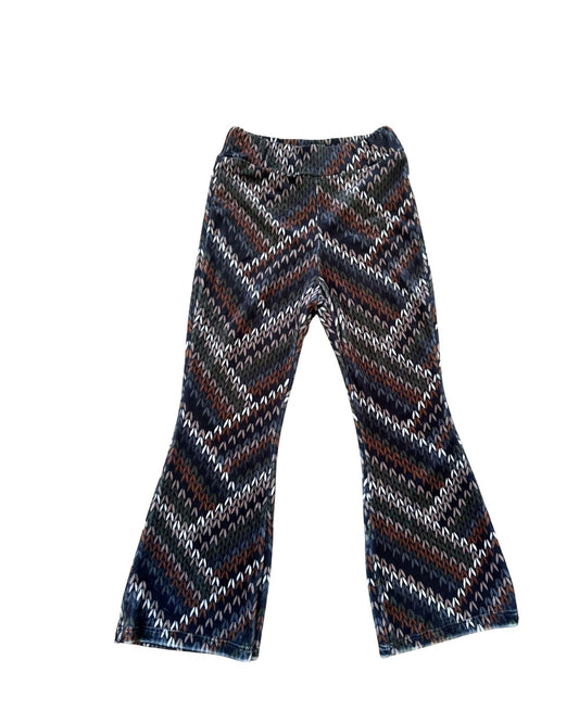 Flared Broek Zigzag Patroon
