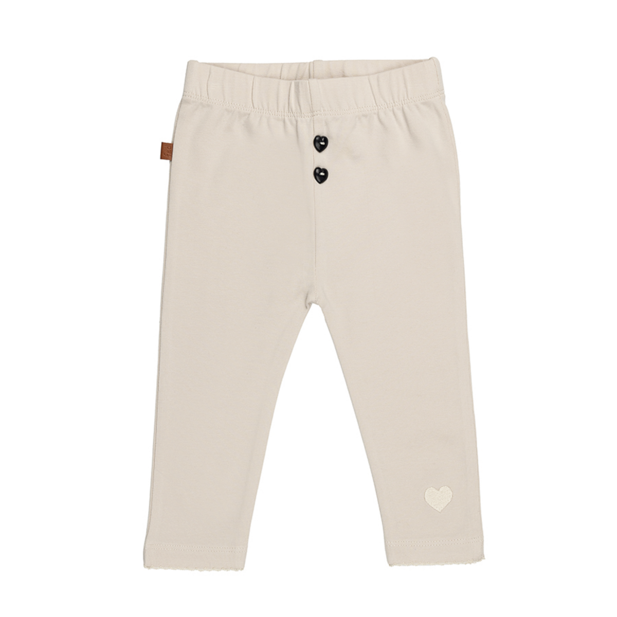 Volg je hart Baby Legging | Zilvergrijs