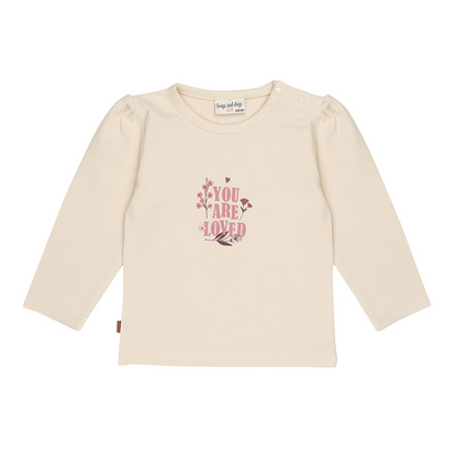 Je bent geliefd baby shirt | Zandhell