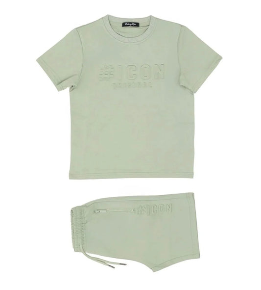 Trendy Icon Set - Stoere en Trendy Jongenskleding leger groen