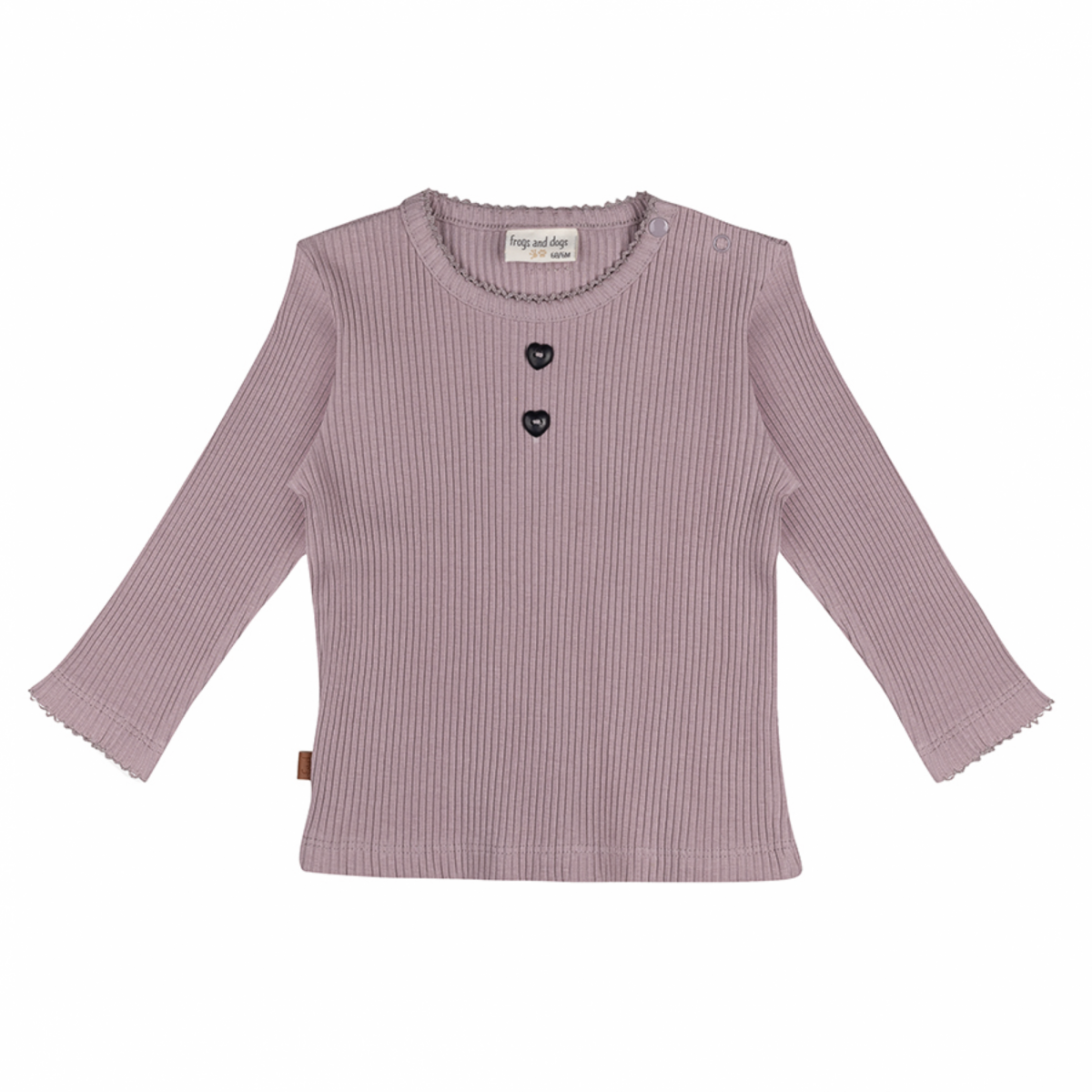 Volg je hart Kids Rib Shirt | Nirvana