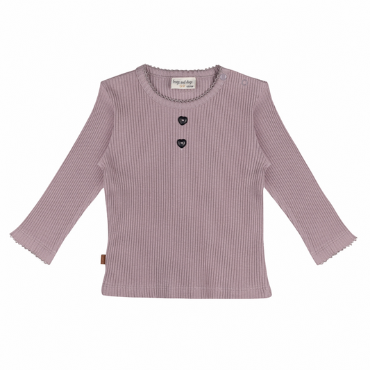 Volg je hart Kids Rib Shirt | Nirvana