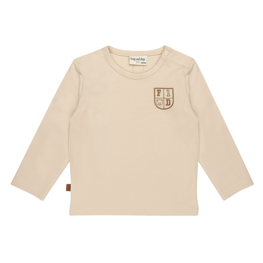 Speel de hele dag Kids Shirt F & D | Rookgrijs