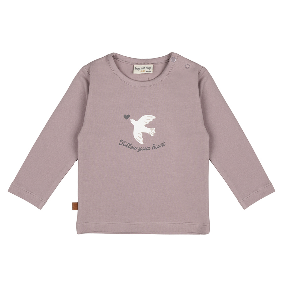 Volg je hart Baby Shirt Bird | Nirvana