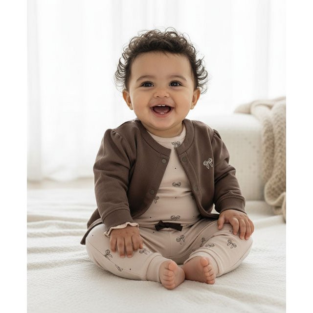 Ballerina Kids Jacket | Zegel bruin