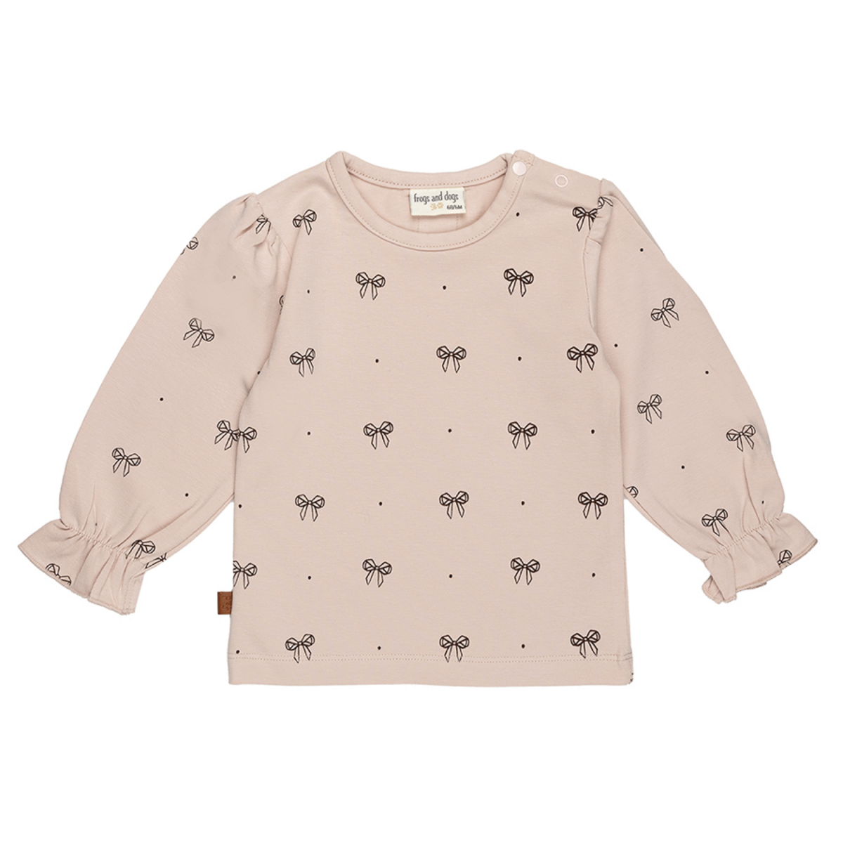 Ballerina Kids Shirt Bow | Sepia Rose