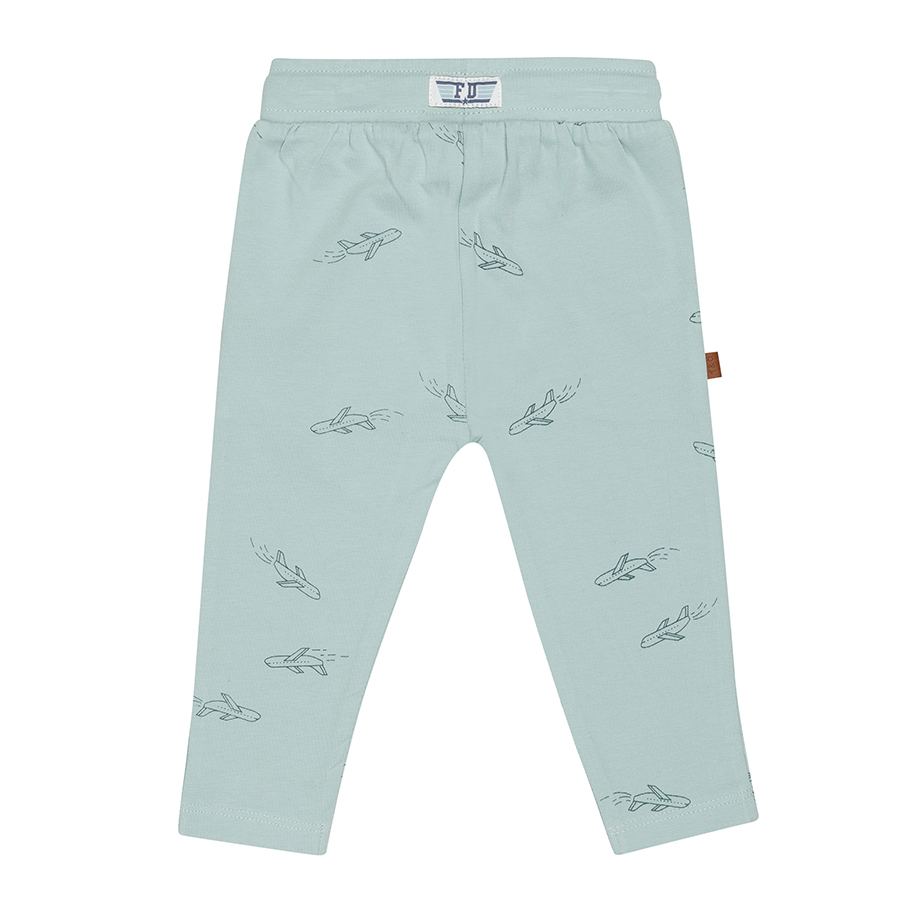 Pilot Club Kids Pants Airplane | Grijze mist