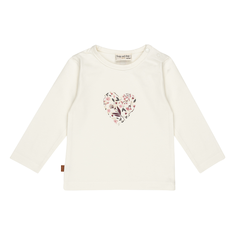 Je bent geliefd baby shirt hart | Straalstroom