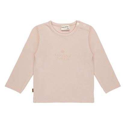 Ballerina Baby Shirt Dancing Queen | Sepia Rose