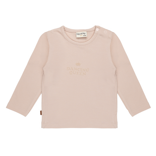 Ballerina Baby Shirt Dancing Queen | Sepia Rose