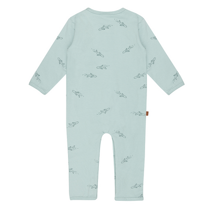 Pilot Club Baby onesie Airplane | Grijze mist