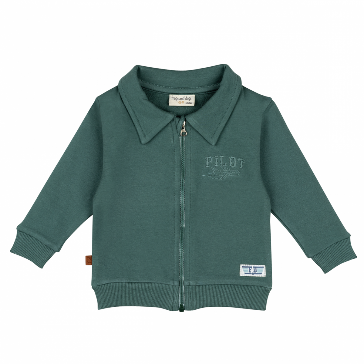 Pilot Club Baby Zip -trui | Zeekijn