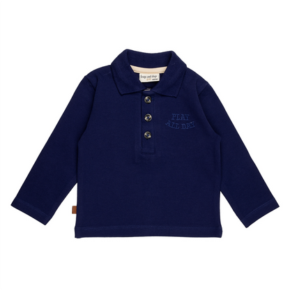 Play All Day Kids Polo | Patriot Blue