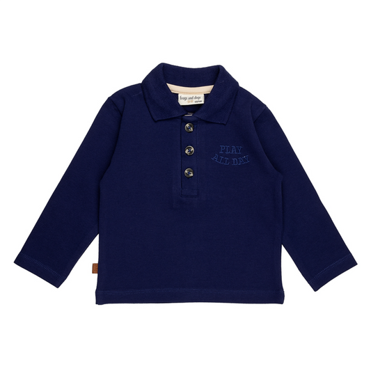 Play All Day Kids Polo | Patriot Blue