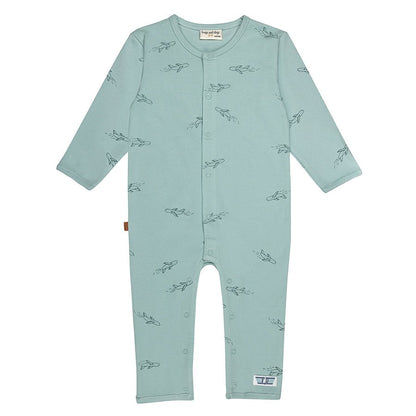 Pilot Club Baby onesie Airplane | Grijze mist