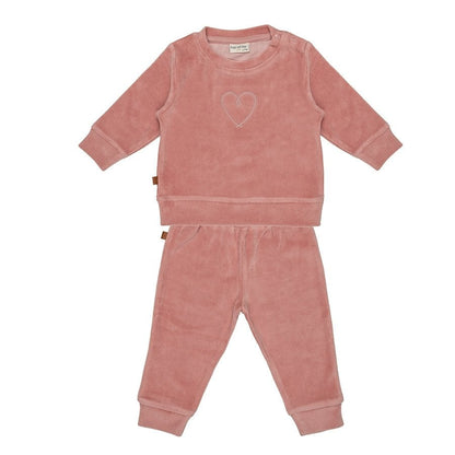 F&D Velours babypyjama | Zefier