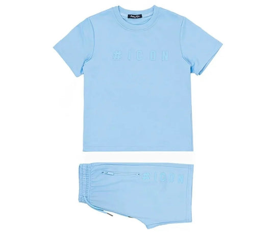 Icon Zomer Set - Hoogwaardige Kleding voor Jongens blauw