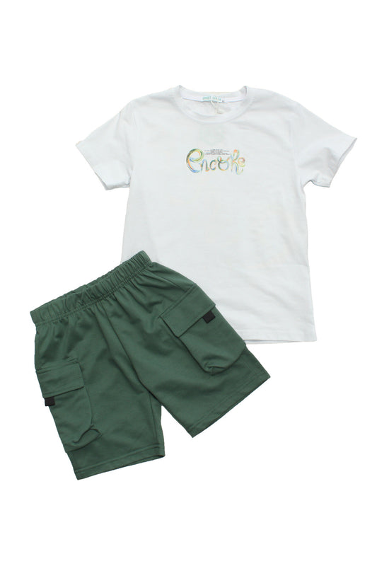Encore Sets 2-delig - Comfy Pakjes voor Jongens wit set