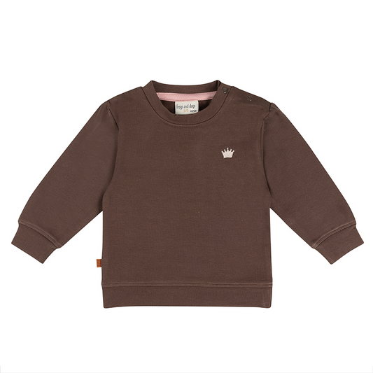 Ballerina Kids Sweater | Zegel bruin