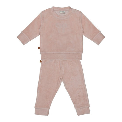 F&D Velours babypyjama | Zefier