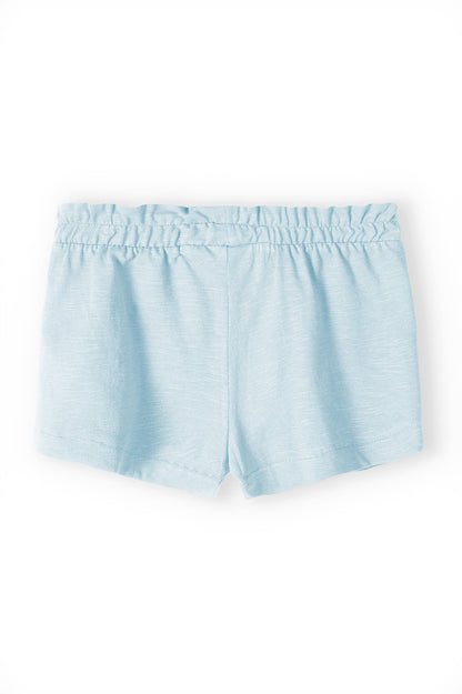 Comfy Short licht blauw - Zomerse korte broek voor meisjes achterkant